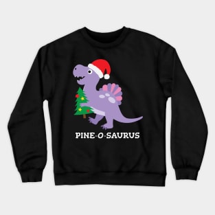 Funny Christmas Spinosaurus Crewneck Sweatshirt